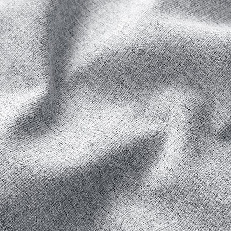 Tecido para estofos discretamente mesclado – cinzento-prateado,  image number 2