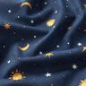 Tecido para decoração Céu noturno Glow in the Dark – dourado/azul-marinho,  thumbnail number 12
