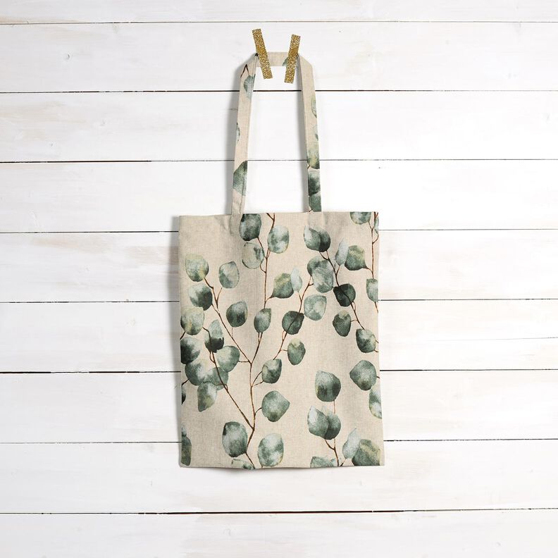 Algodão revestido Ramos de eucalipto – natural,  image number 9