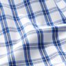 Tecido de algodão Xadrez Camisa – branco/azul,  thumbnail number 2