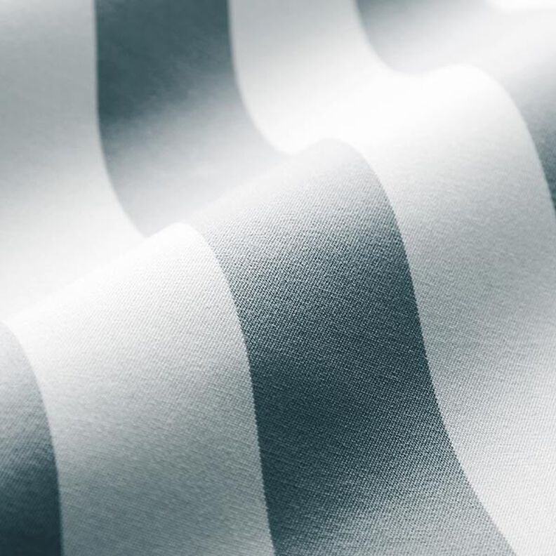 Tecido para toldos Riscas largas – cinzento claro/branco,  image number 3