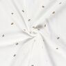 Musselina/ Tecido plissado duplo Abelhinha – branco sujo/dourado,  thumbnail number 3