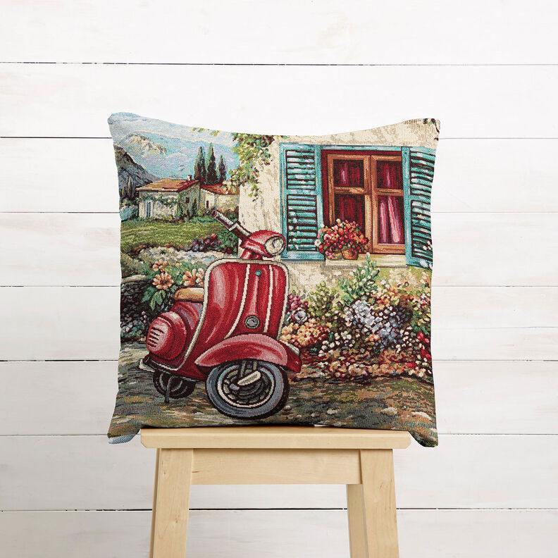 Painel decorativo Gobelina Vespa – carmin/bege claro,  image number 6