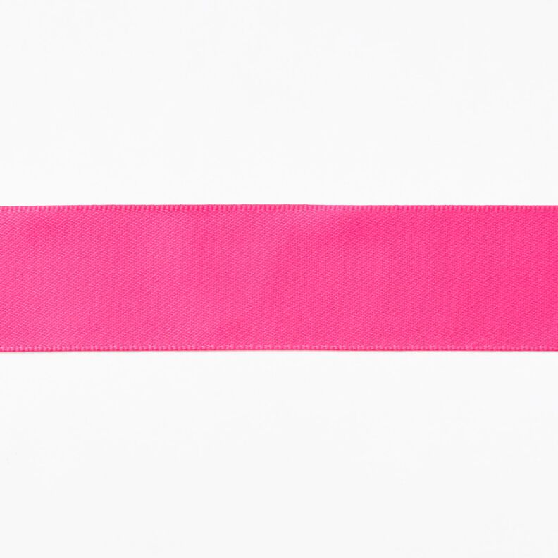 Fita de cetim [25 mm] – rosa intenso,  image number 1