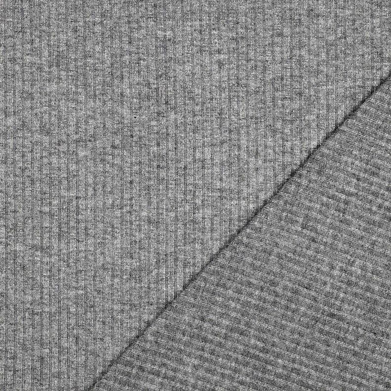 Malha canelada Lurex – cinzento-prateado/prata metálica,  image number 3