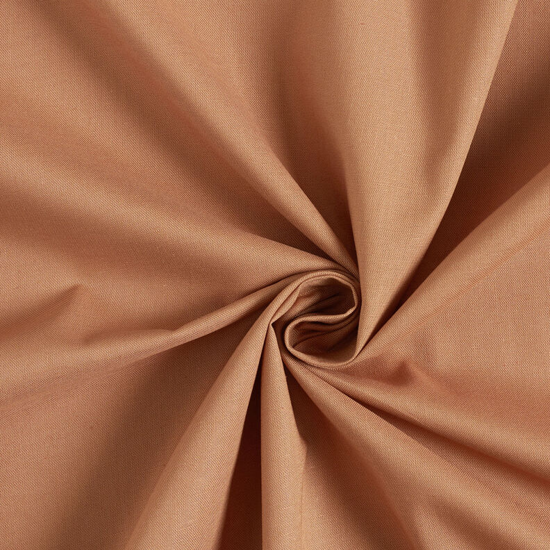 Tecido de algodão Cretone Liso – canela,  image number 1