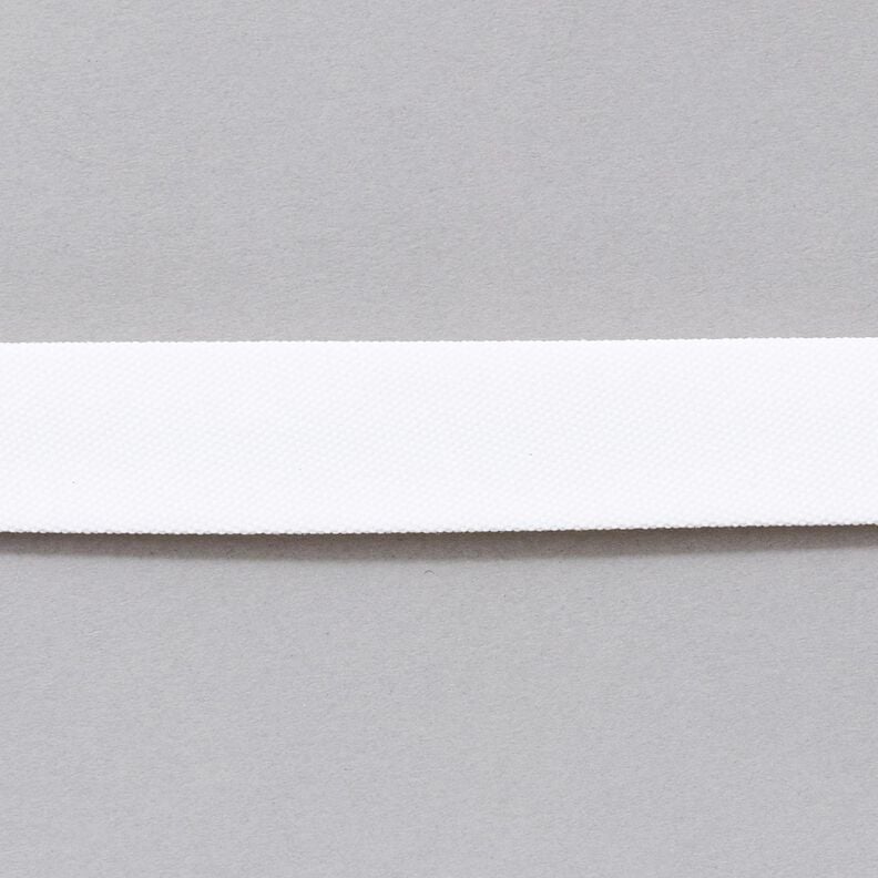 Outdoor Fita de viés com dobra [20 mm] – branco,  image number 1