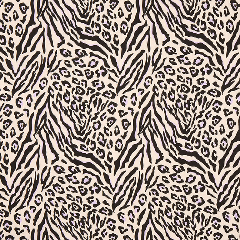 Tecido crepe leve Zebra – rosé,  image number 1