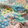 Algodão revestido Mar de flores – azul-oceano/terracota,  thumbnail number 3