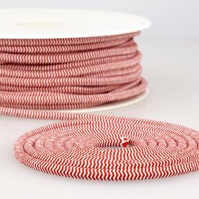 Outdoor Cordão de borracha [Ø 5mm] – vermelho/branco, 