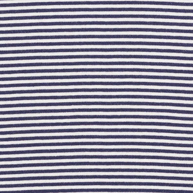 Bordas Tecido tubular Anéis estreitos – azul-marinho/branco,  image number 1