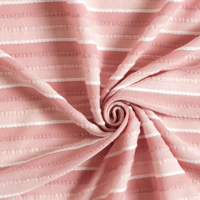Malha fina Fita de cordão – rosa/branco,  image number 3