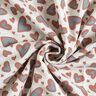 Sweatshirt cardada Corações de leopardo brilhantes – natural,  thumbnail number 5