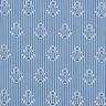 Tecido para decoração Meio linho Panamá Âncora – azul-oceano/branco,  thumbnail number 1
