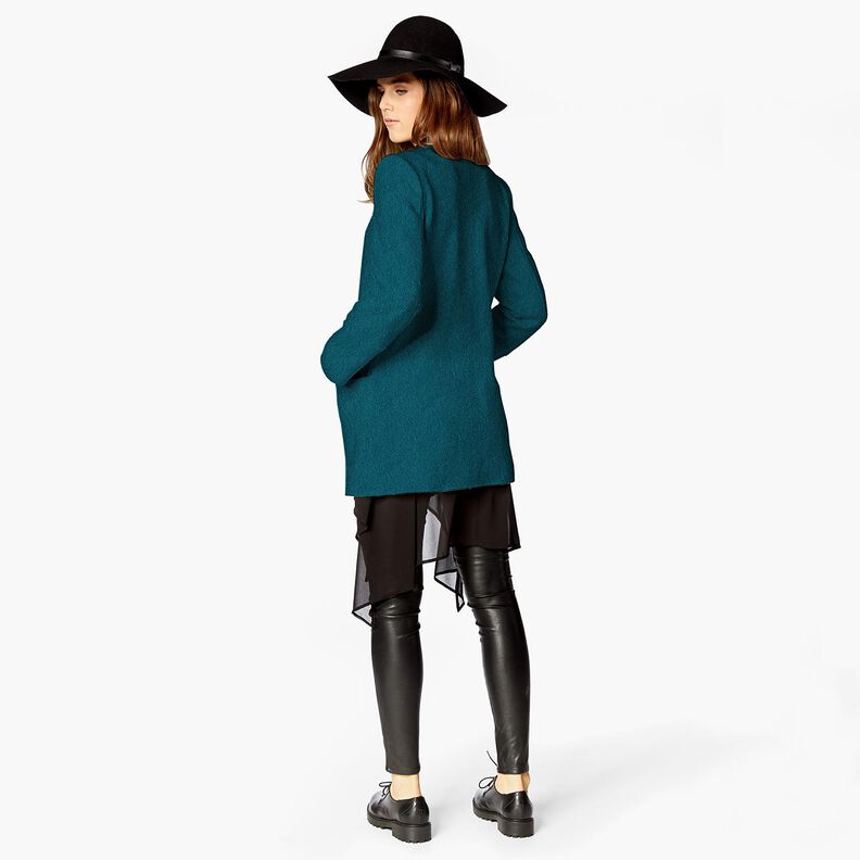 Lã grossa pisoada – azul petróleo,  image number 12