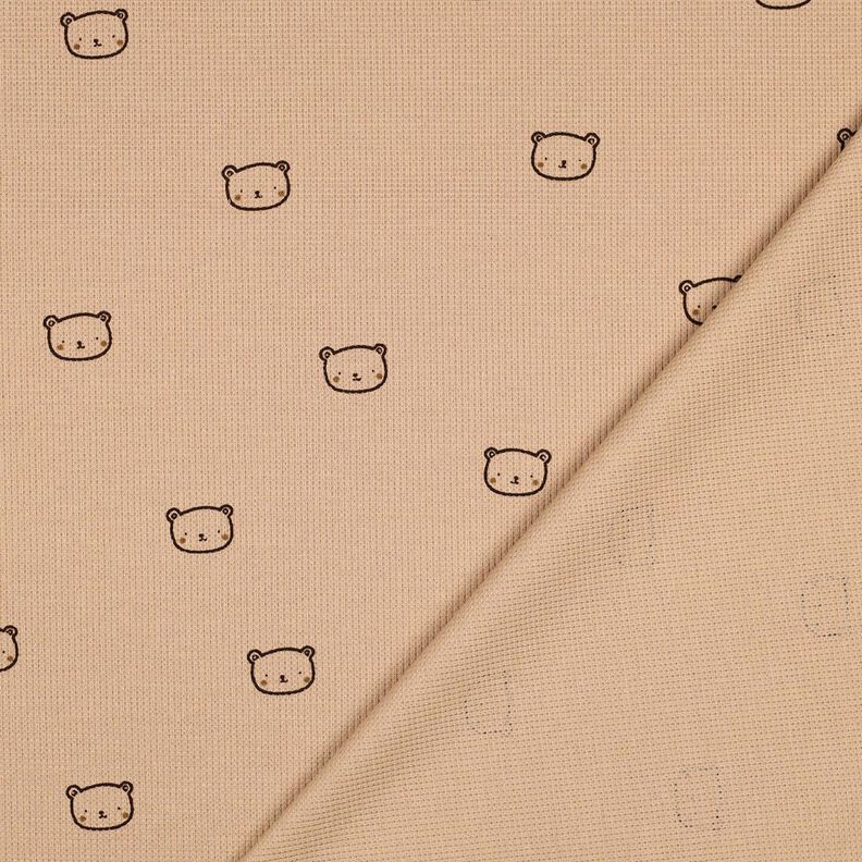 Jersey Favos Ursinho | Poppy Fabrics – rosa-velho escuro/beringela,  image number 4