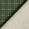 Tecido para decoração Meio linho Panamá Xadrez elegante – verde pinheiro/carmin,  thumbnail number 4