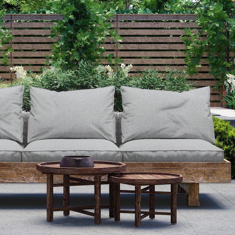 Tecido para exteriores Lona macio – cinzento,  image number 5