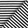 Jersey de algodão Riscas estreitas – preto/branco,  thumbnail number 4