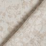Musselina/ Tecido plissado duplo Mix de linho Flores – amêndoa,  thumbnail number 4
