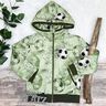 Jersey de algodão Bola de futebol Goals | Glitzerpüppi – verde-pinheiro,  thumbnail number 3