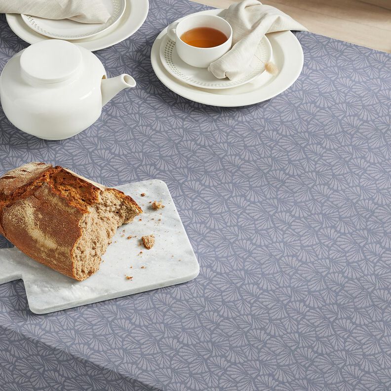 Algod&atilde;o revestido Leques mini &ndash; cinza ard&oacute;sia,  image number 7