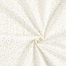 Tecido de algodão Popelina Pintas finas – branco sujo/dourado,  thumbnail number 3