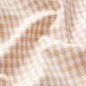 Tecido de algodão Popelina Xadrez Vichy – bege,  thumbnail number 2