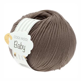 Cool Wool Baby, 50g | Lana Grossa – castanho, 