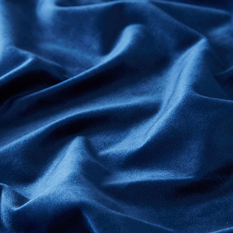 Tecido para decoração Veludo – azul-marinho,  image number 2