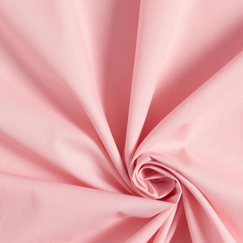 Popelina de algodão Liso – rosa-claro,  image number 1