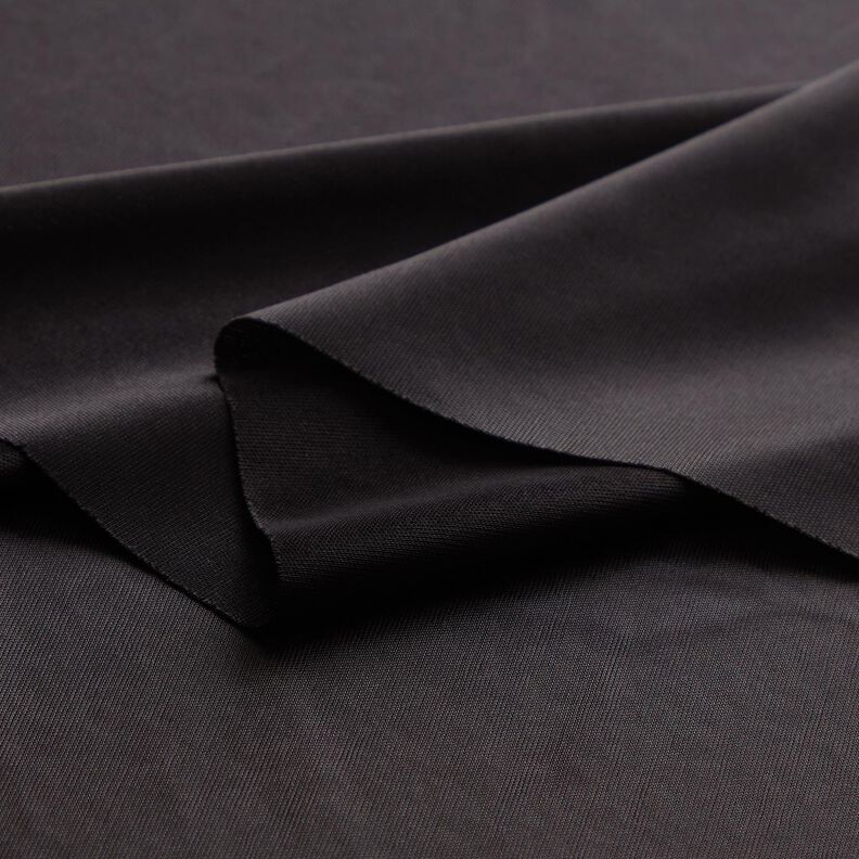 Forro de malha Charmeuse Liso – preto,  image number 4