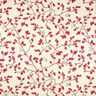 Tecido para decoração Gobelina Rosa mosqueta – bege claro/vermelho,  thumbnail number 1