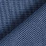 Jersey mini favos de algodão lisa – azul ganga,  thumbnail number 4