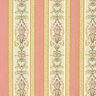 Tecido para mobiliário Jacquard Biedermeier Riscas – creme/rosa embaçado,  thumbnail number 1