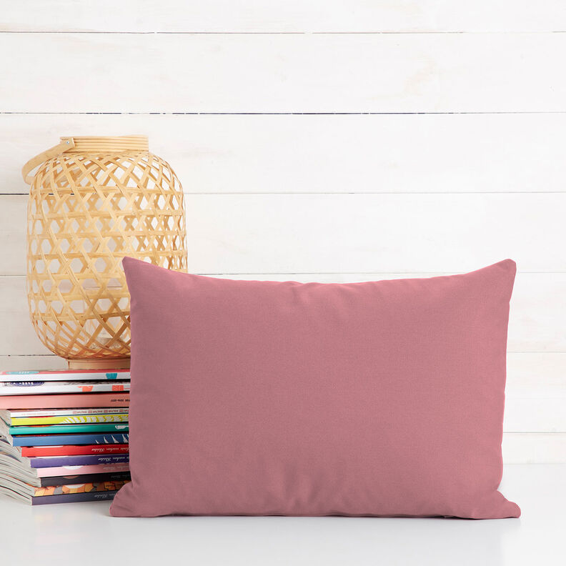 Tecido de algodão Cretone Liso – rosa-velho escuro,  image number 9