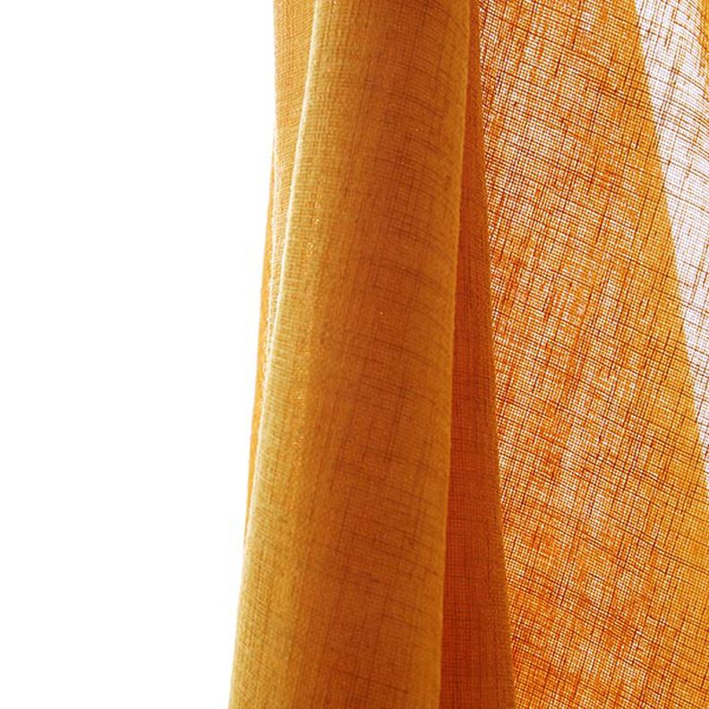 Tecido para cortinados Voile Ibiza 295 cm – amarelo-caril,  image number 4
