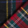 Tecido para sobretudos Mistura de pura lã Xadrez escocês – preto/vermelho,  thumbnail number 4