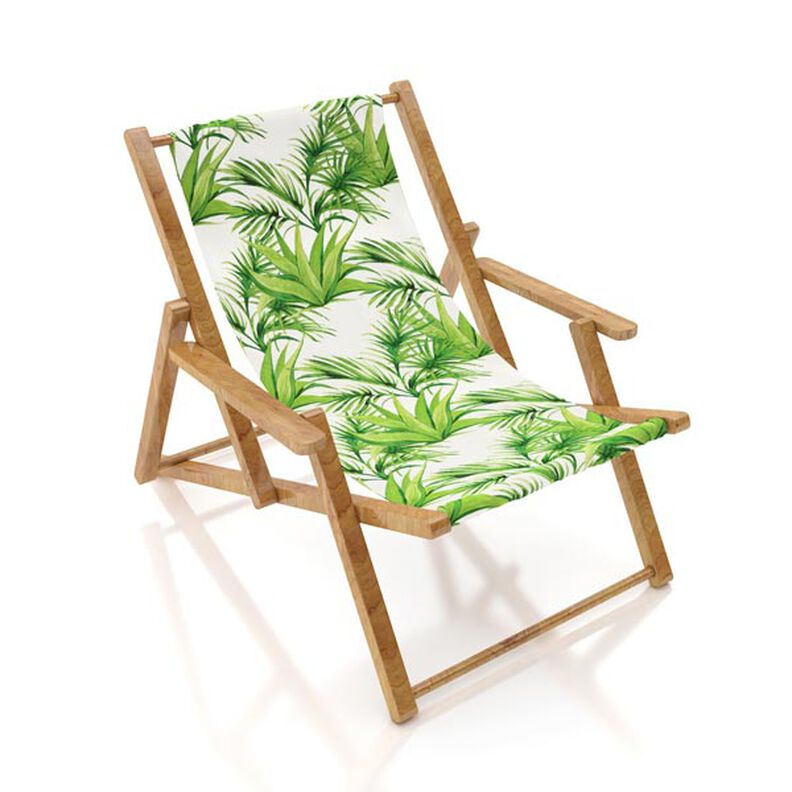 Tecido para exteriores Lona Folhas tropicais – verde claro,  image number 10
