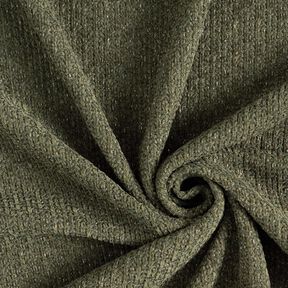 Chenille Malha Jacquard Brilho – pinheiro escuro/prata metálica, 