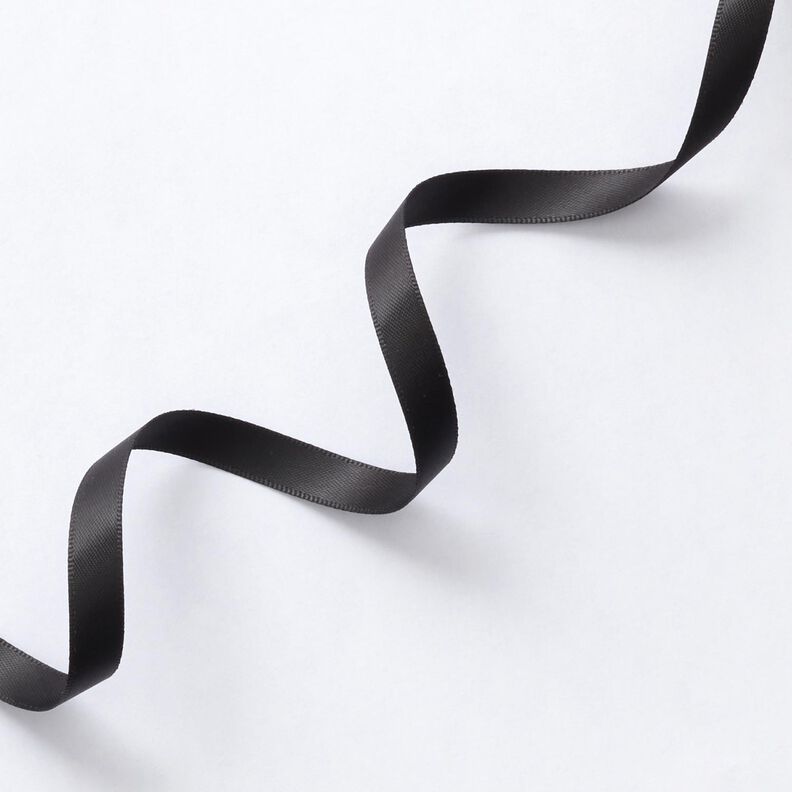 Fita de cetim [9 mm] – preto,  image number 3