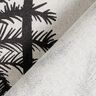 Tecido para decoração Meio linho Panamá Palmeiras – castanho escuro,  thumbnail number 4