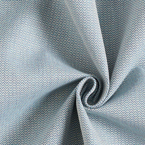 Tecido para exteriores jacquard Ziguezague pequeno – azul-marinho,  image number 1