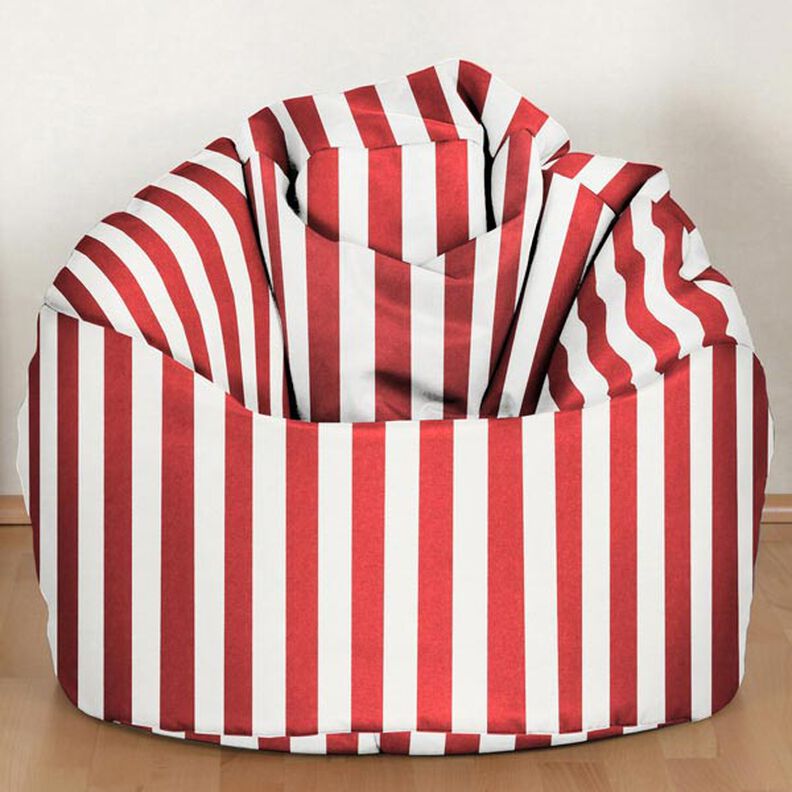 Sarja de algodão Riscas 4 – vermelho/branco,  image number 4