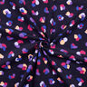 Bombazine para bebé Manchas Leo coloridas | Poppy Fabrics – azul-marinho,  thumbnail number 3