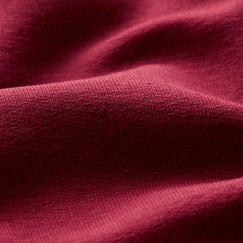 French Terry pesado – bordô,  image number 2