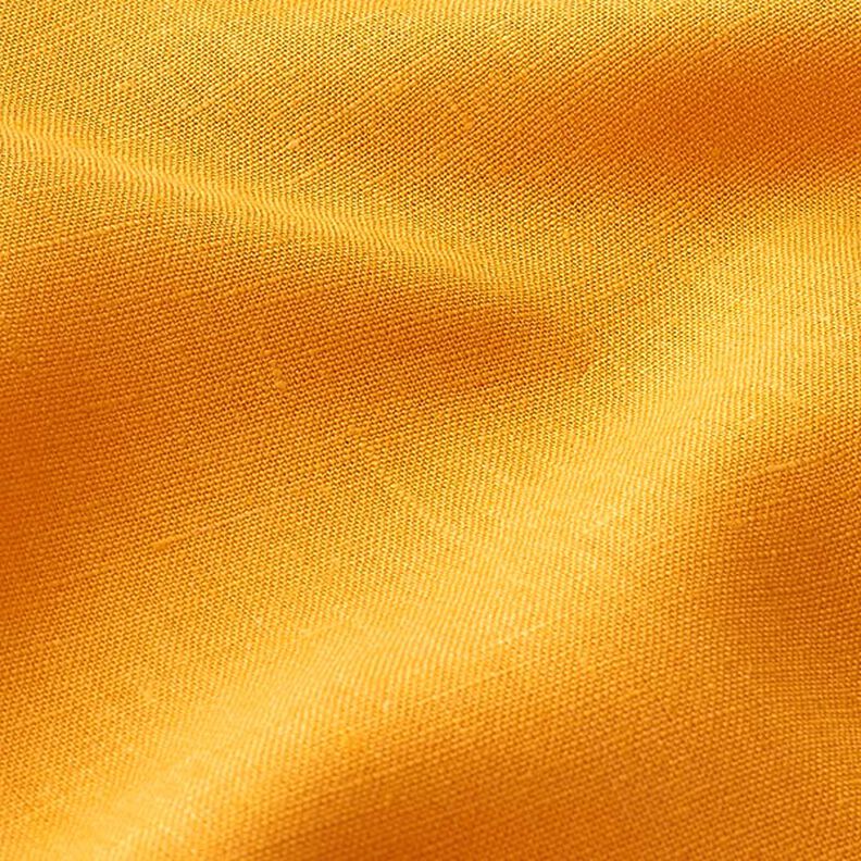 Tecido de linho – amarelo-caril,  image number 2