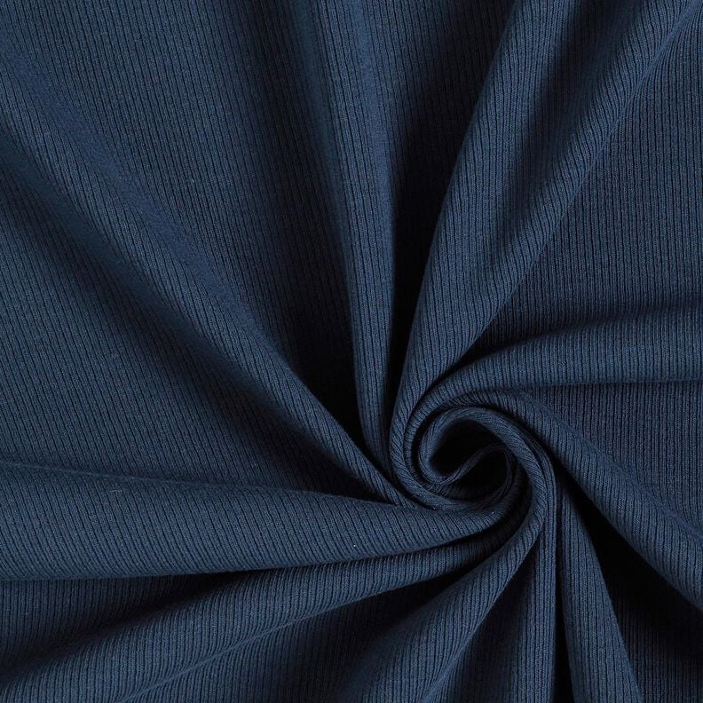 Jersey canelado Canelado fino 2-1-1-1 – azul-noite,  image number 1