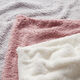 Sherpa de algodão lisa – rosa embaçado,  thumbnail number 5