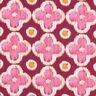 Tecido para decoração Lona Look bordado – bordô/pink,  thumbnail number 1